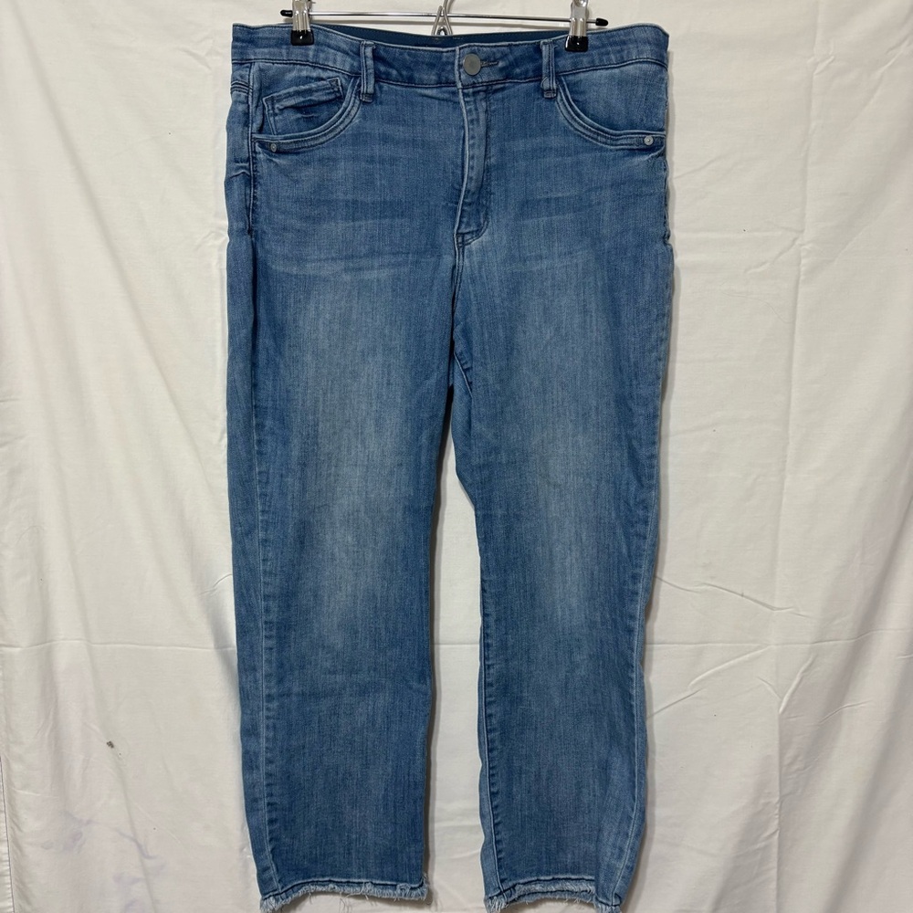 The Democracy Ab Technology Jeans Womens Blue Slimming Lift Stretch Denim